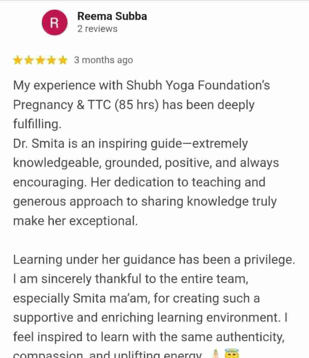 Prenatal & Postnatal Yoga Review 014